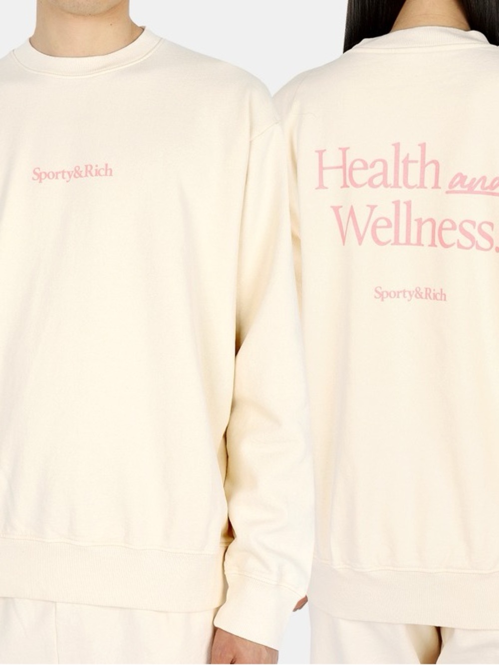 Sporty & Rich Cream Sweatshirt